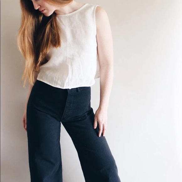 Wide Leg Corduroy Trousers - Picture 2 of 10